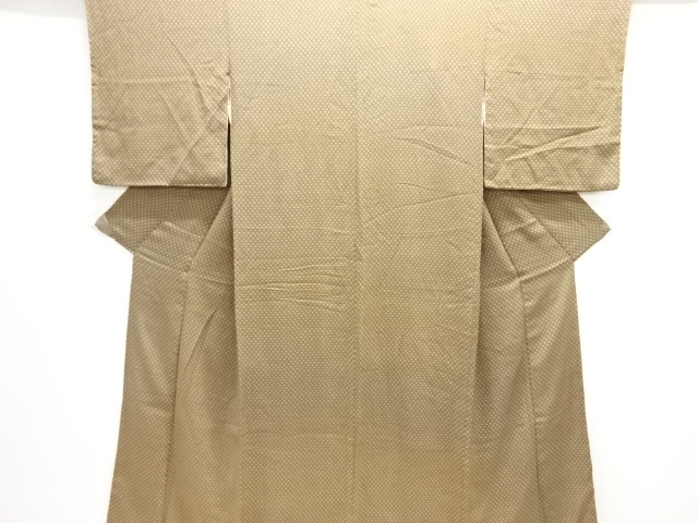 アンティーク　錦紗小花模様着物